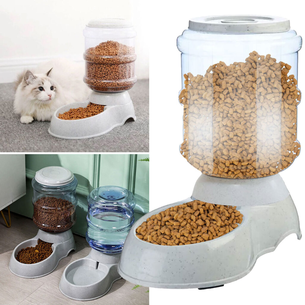 Futterspender für Trockenfutter, 3,5 Liter Futterspender für Trockenfutter, 3,5 Liter