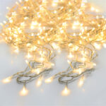 2er-Set LED Lichterkette mit 8 euchtmodi und Timer, 3,6m, batteriebetrieben, IP44 2er-Set LED Lichterkette mit 8 euchtmodi und Timer, 3,6m, batteriebetrieben, IP44