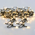 2er-Set LED Lichterkette mit 8 Leuchtmodi und Timer, 6,5m, batteriebetrieben, IP44