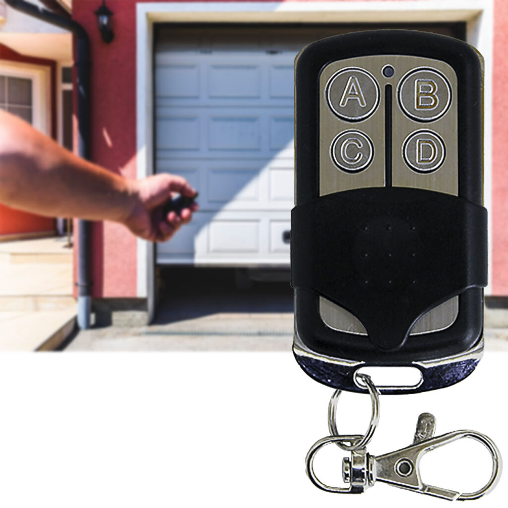 Programmierbarer Funk-Handsender, 433,92 MHz, 4 Kanäle