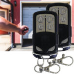 2er-Set Programmierbarer Funk-Handsender, 433,92 MHz, 4 Kanäle