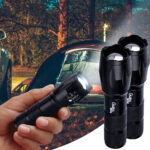 2er-Set 2in1 LED-Taschenlampe & Powerbank, 260 lm, Li-Ion-Akku, IP44