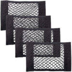 4er-Set Elastisches Kofferraum-Gepäcknetz, 40 x 25 cm