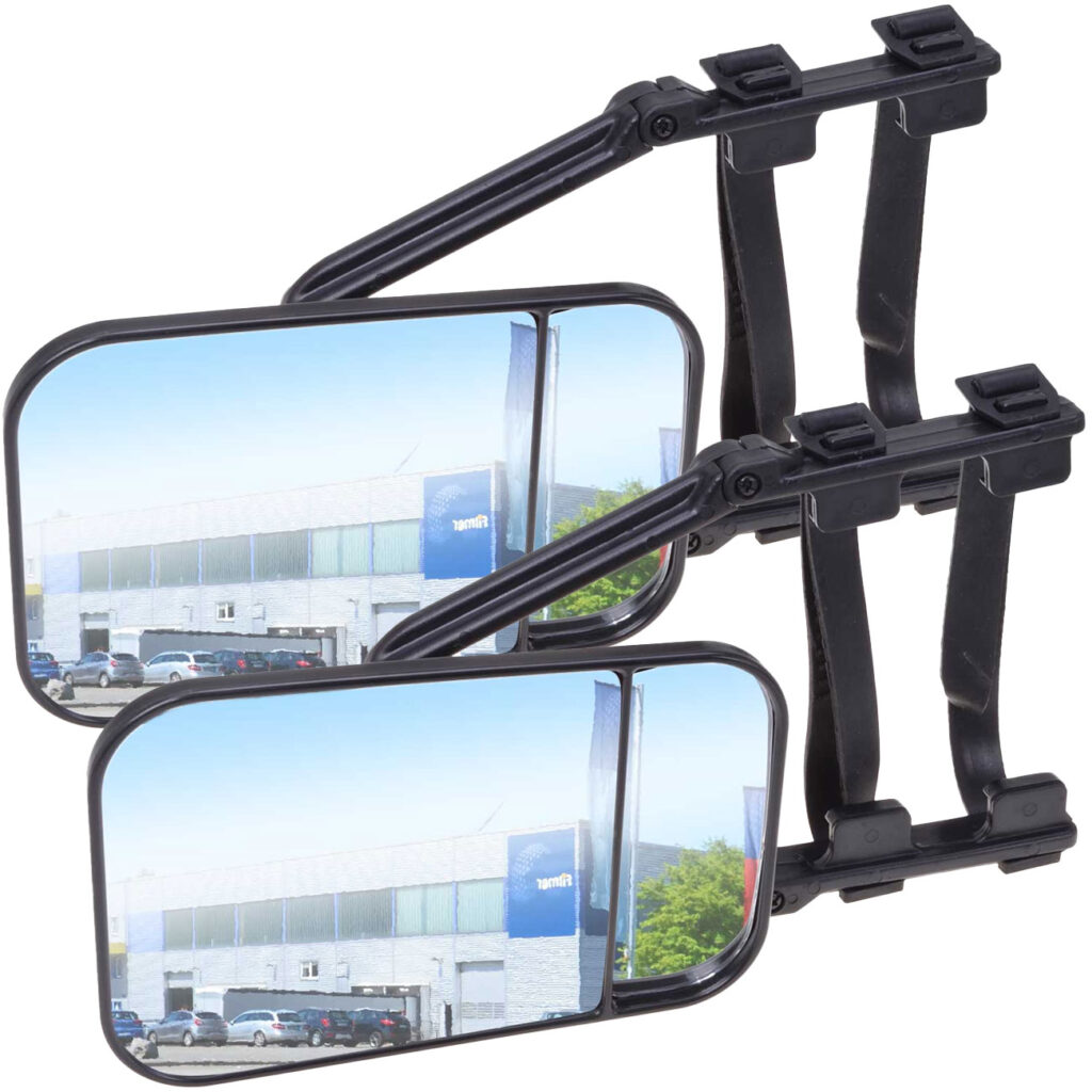 2er-Set Wohnwagen- & Anhängerspiegel, rechts- und linksseitig