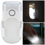 Akku LED-Taschenlampe mit Einschaltautomatik, 20lm, weiss