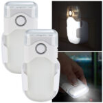 2er-Set Akku LED-Taschenlampe mit Einschaltautomatik, 20lm, weiss 2er-Set Akku LED-Taschenlampe mit Einschaltautomatik, 20lm, weiss