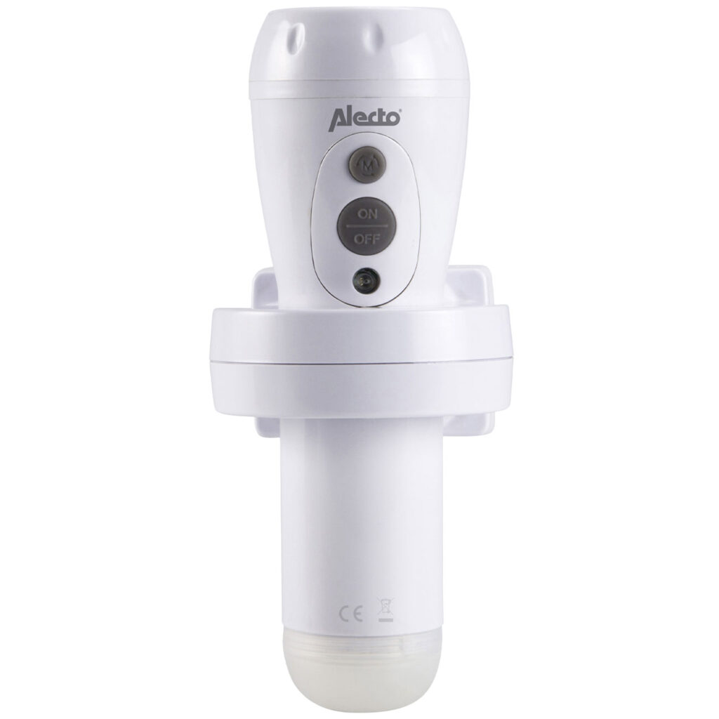 Akku LED-Taschenlampe mit Einschaltautomatik, 200lm, weiss