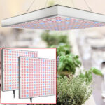 2er-Set Profi Pflanzen-Wachsumslampe, 225 LEDs, 250 Lm, 14 Watt