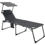 Solar-Sonnenliege 20 Watt, faltbar