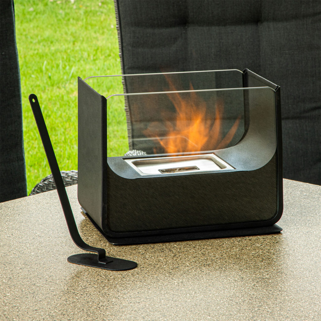 Bio-Ethanol Tischkamin, U-Form