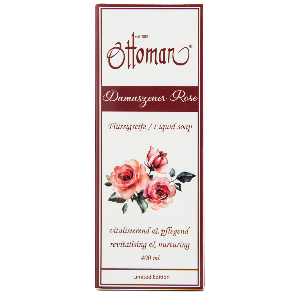 Rose Flüssigseife, 400ml, sanfte Reinigung für Ihre Hände