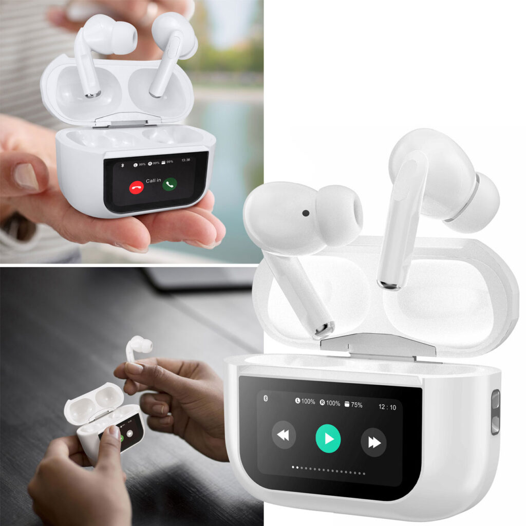 ANC In-Ear Kopfhörer inkl. Ladebox mit Touchscreen