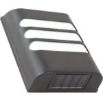 Solar Wandlampe mit bis zu 8h Leuchtdauer, IP44