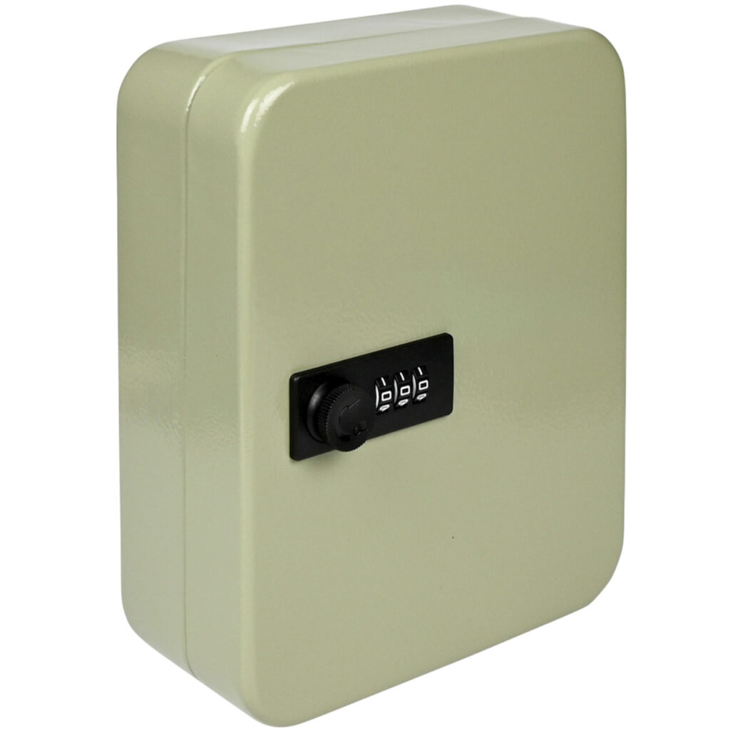 Schlüsselkasten mit Zahlenschlschloss für 20 Schlüssel