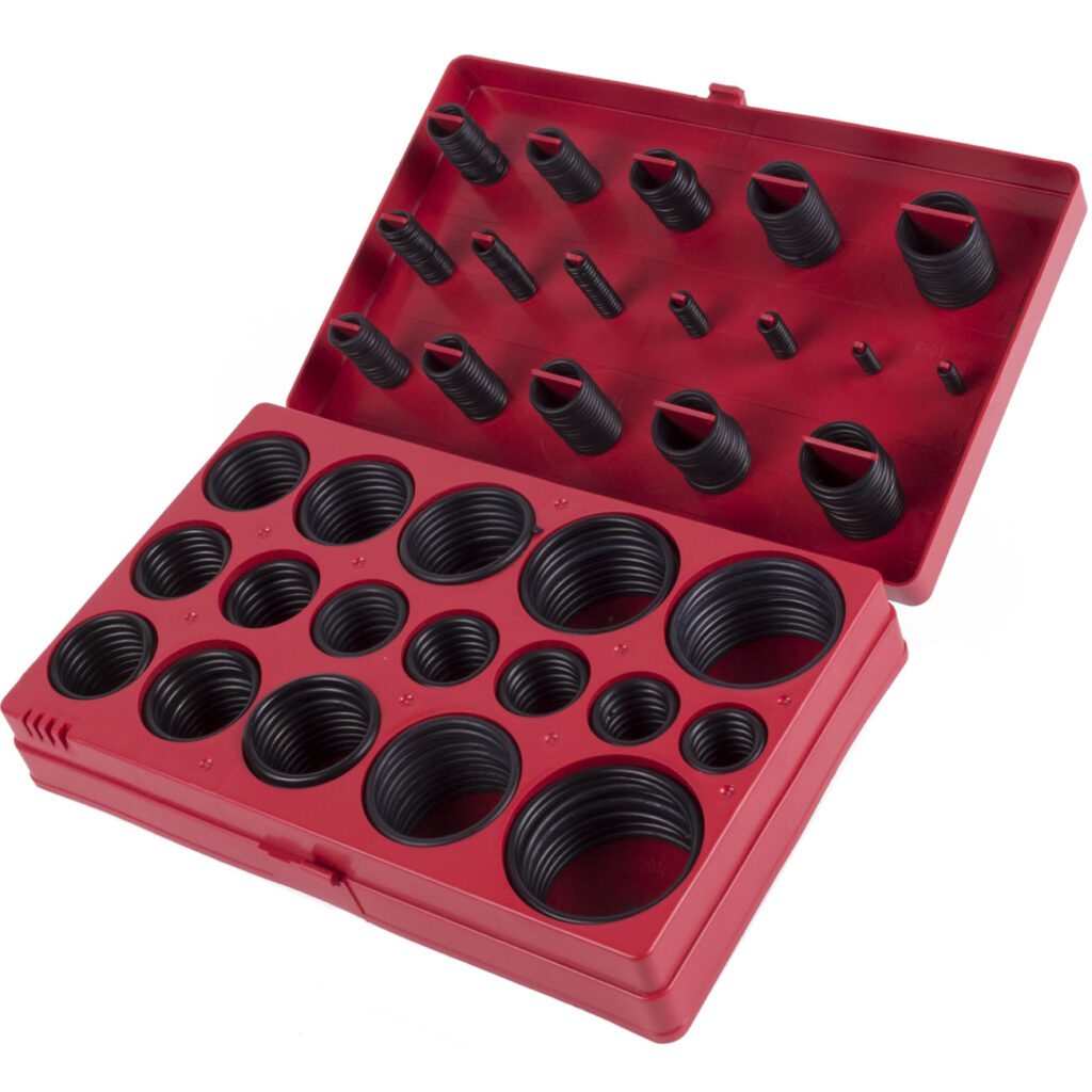 O-Ring-Sortiment im Koffer, 419-tlg., Dichtungsringe