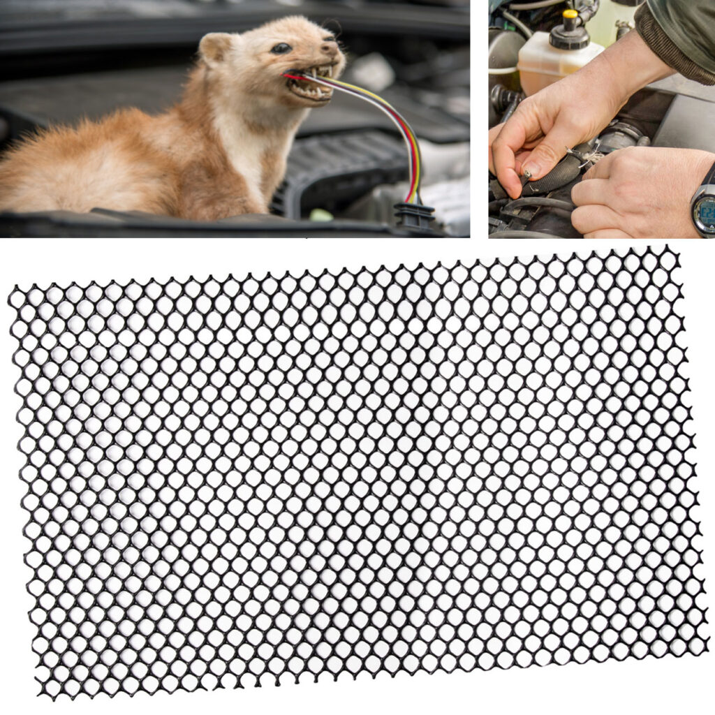 Mobiles Marderschutzgitter, 18 Einzelmatten, faltbar