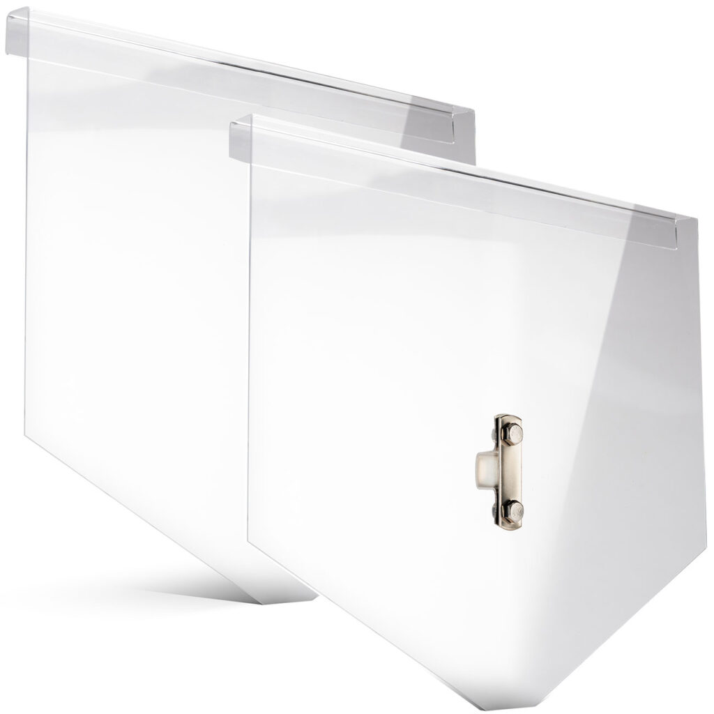 2er-Set Marder-Abwehr-Schild für Dachrinnen & Fallrohre