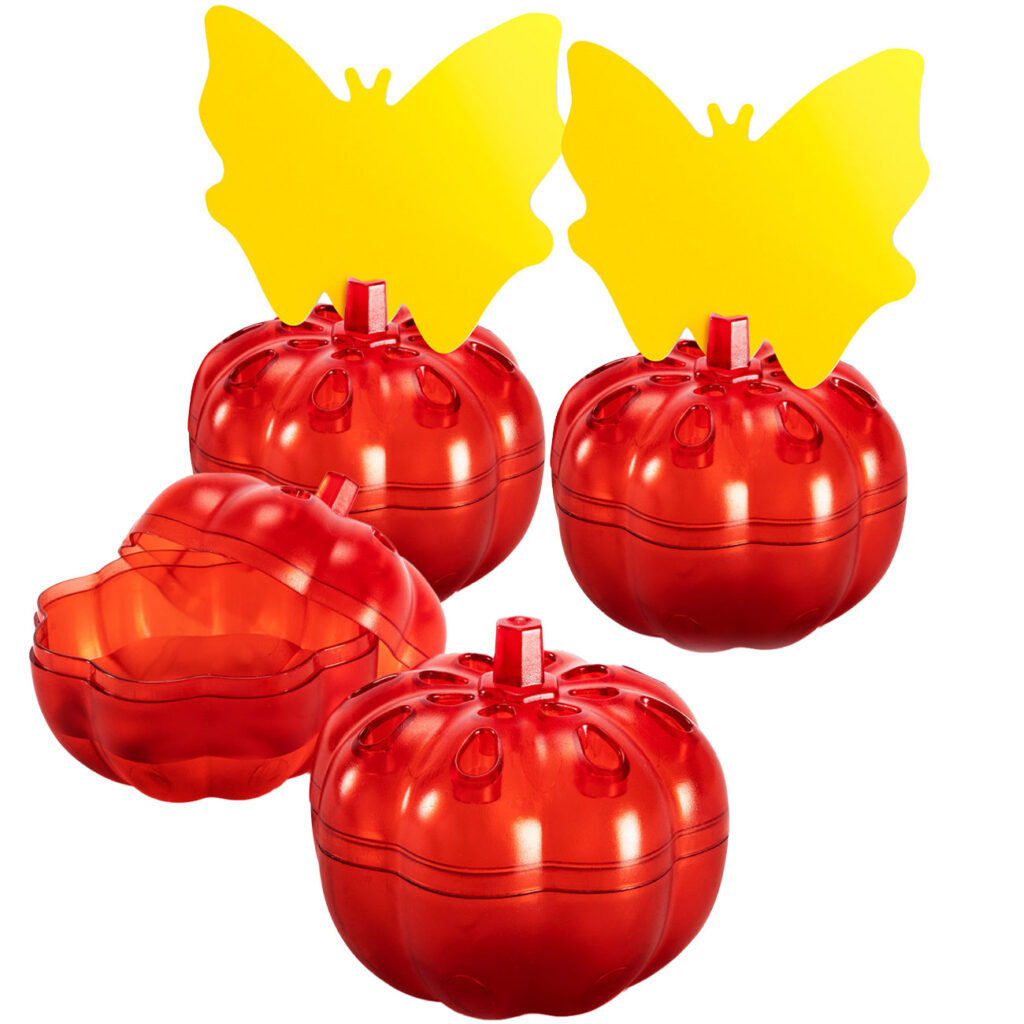 Fruchtfliegen-Falle, 4er Set, Obstfliegenfalle Fruchtfliegen-Falle, 4er Set, Obstfliegenfalle