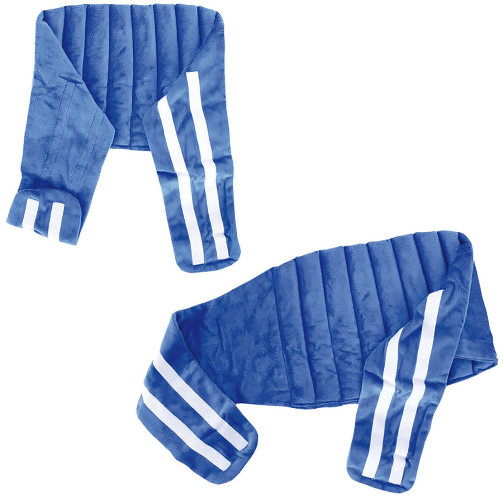 Körnerkissen für den Nieren- Nacken- Lendenbereich, Klettverschluss, 130 cm