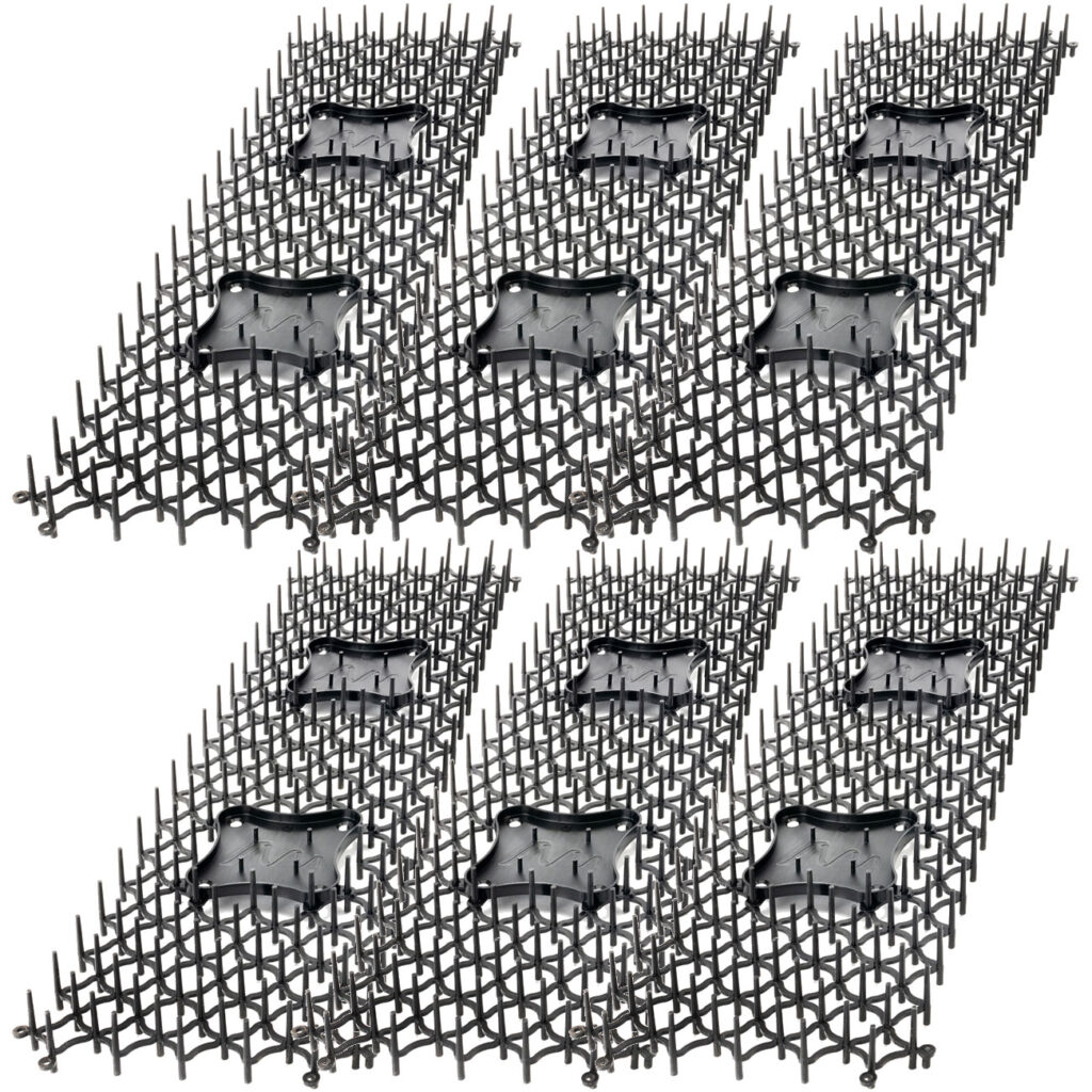 Dornengitter mit Duftschalen, 6 Stück, 50 x 15 x 3 cm