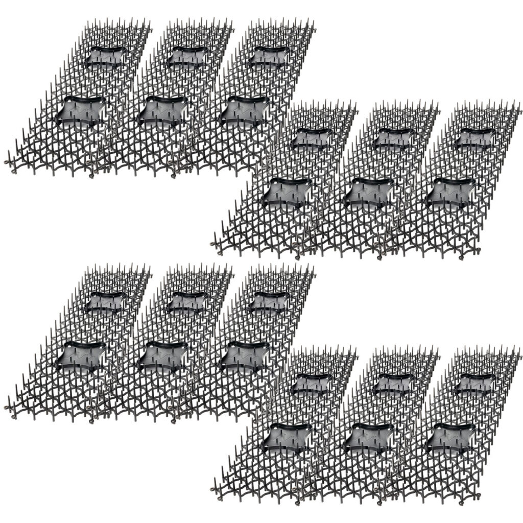Dornengitter mit Duftschalen, 12 Stück, 50 x 15 x 3 cm