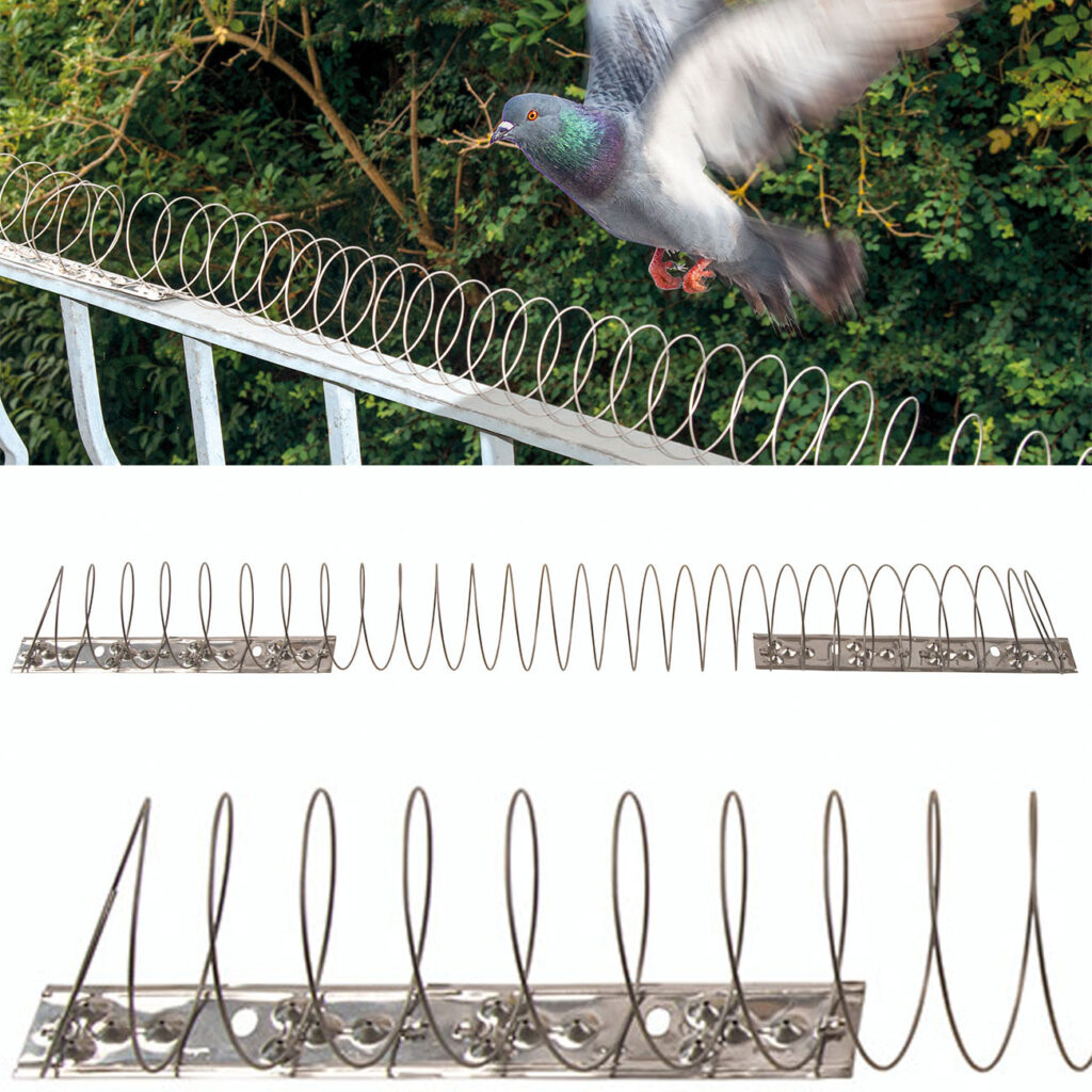 Vogelschutzspirale, Taubenabweiser, 2,4 – 5 m