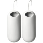 2er-Set Wasserverdunster für Heizkörper, Keramik, 250 ml