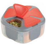 Reise-Gewürzstreuer mit 5 Fächern