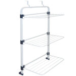 Wäscheständer zur Montage an Türen, grau