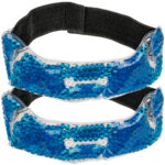 2er-Set Kalt-Warm Kopf-Kompresse mit Gelfüllung, blau