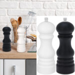 Salz- und Pfeffermühle, schwarz-weiss