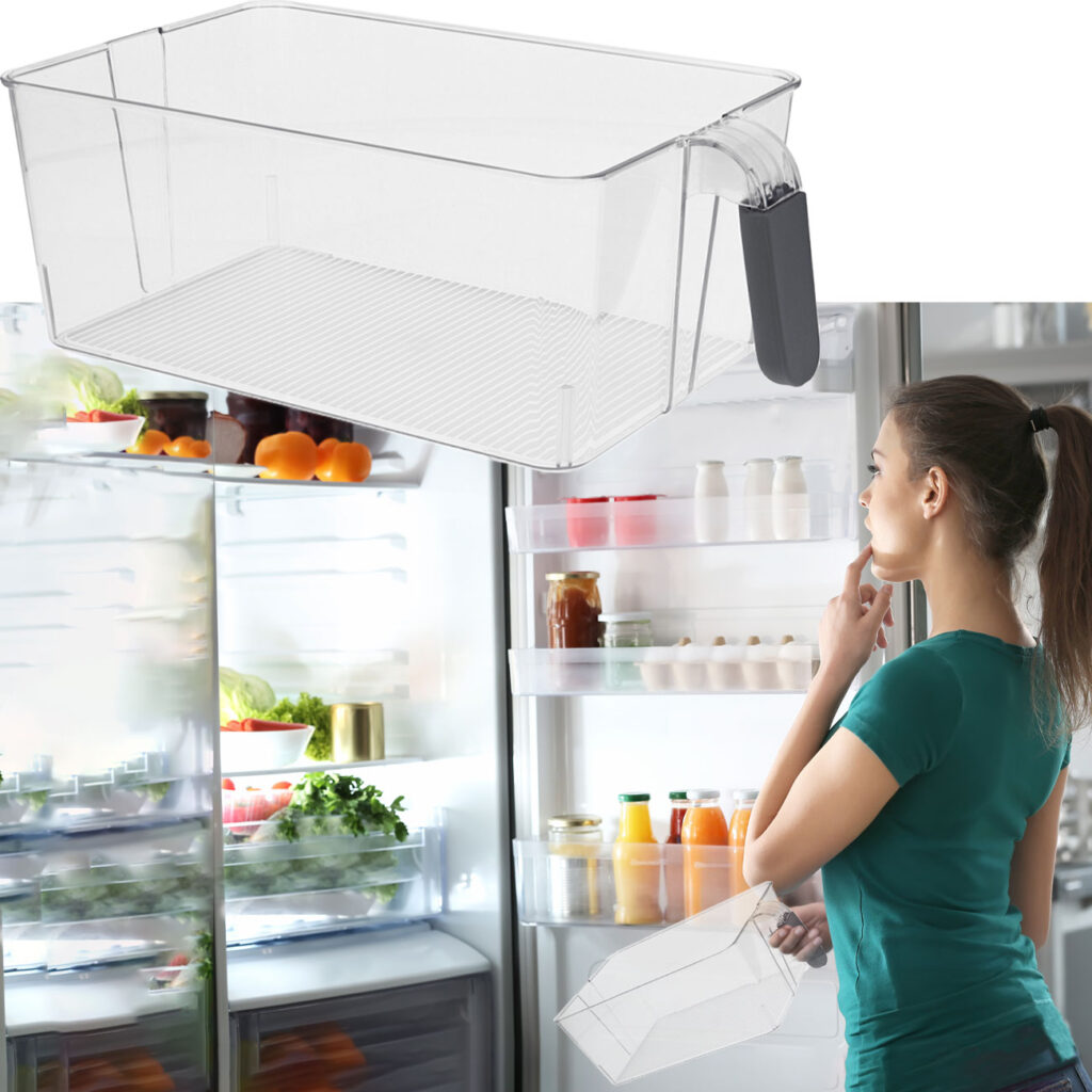 Kühlschrank Aufbewahrungsbox mit Griff. 31 x 18 x 11 cm