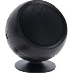 Mini Lautsprecher mit LED-Streifen, Bluetooth 5.0, schwarz