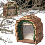 2er-Set Futterstelle Vogelbar, 16 x 10 x 16 cm