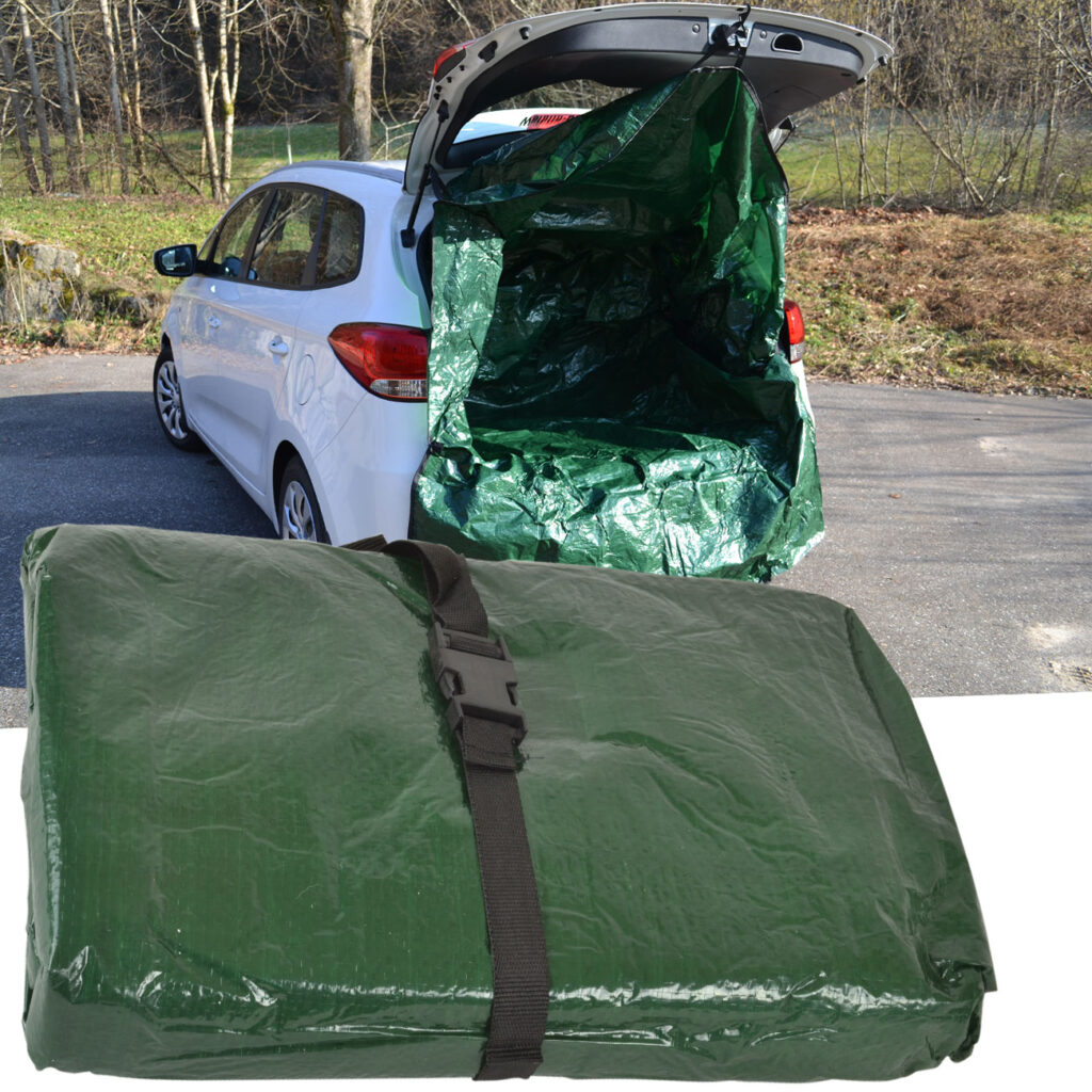 XXL Kofferraum-Transport-Schutzplane für Kombis & SUV, 175 x 125 x 70 cm
