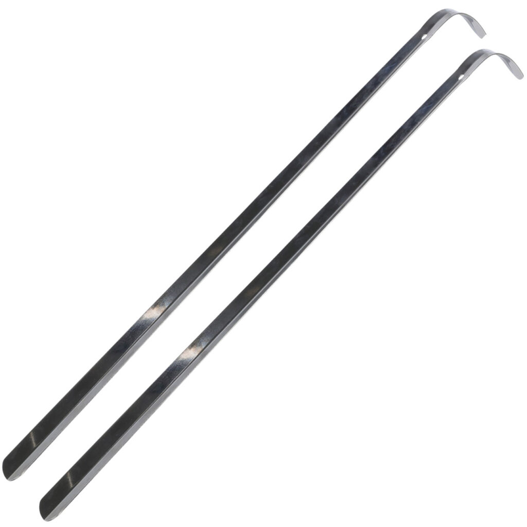 2er-Set Schuhlöffel, Edelstahl, 51 cm 2er-Set Schuhlöffel, Edelstahl, 51 cm