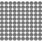 CR2032 Lithium-Knopfzellen, 100er-Set, 3V