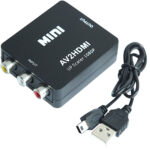 AV zu HDMI Adapter, 1080p Full HD