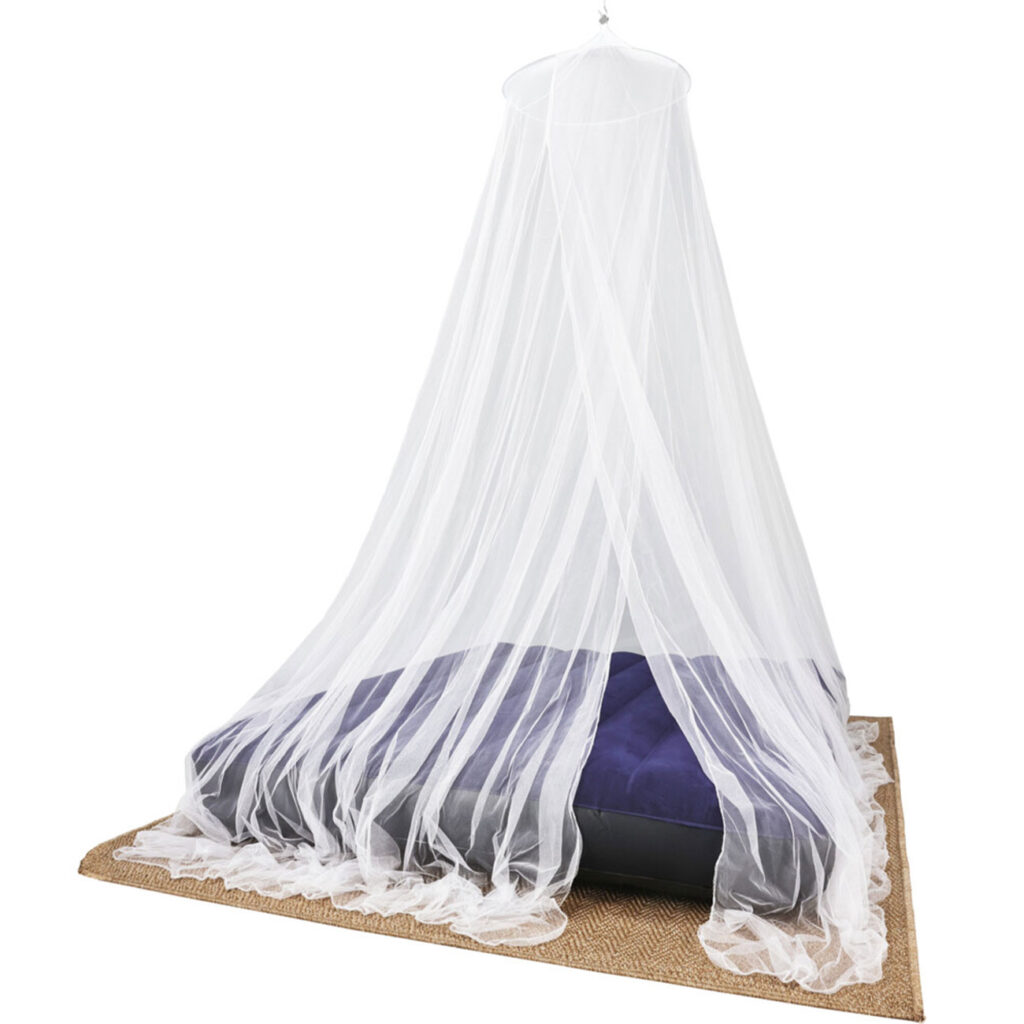 XXL Moskitonetz für Doppelbett, Ø 12,5 m XXL Moskitonetz für Doppelbett, Ø 12,5 m