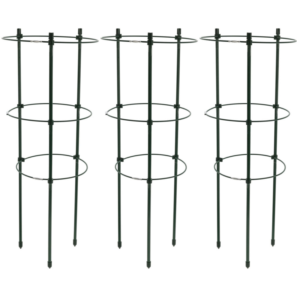 3er-Set Pflanzenstütze, rund, 60 x Ø 21 cm