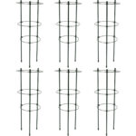 6er-Set Pflanzenstütze, rund, 60 x Ø 21 cm