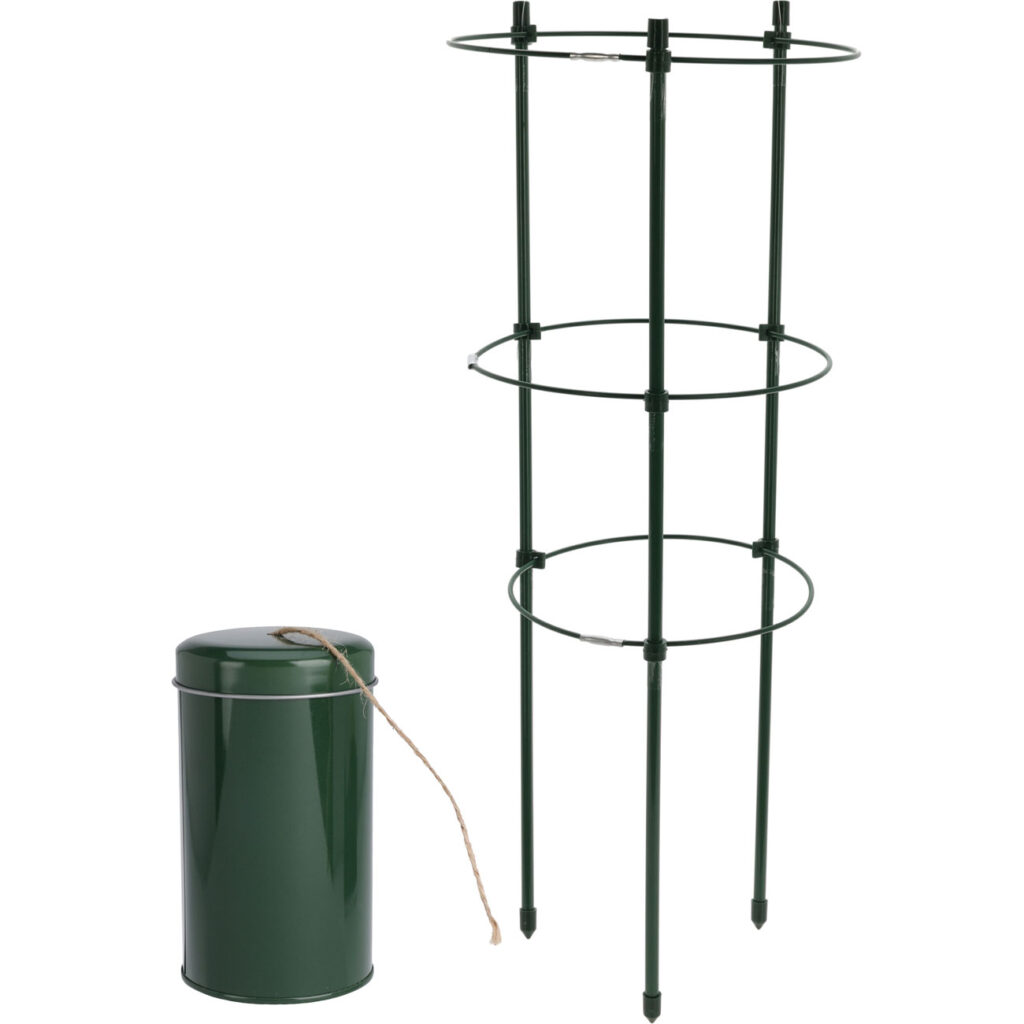 Set aus Pflanzenstütze (60 x Ø 21 cm) & 100m Juteseil