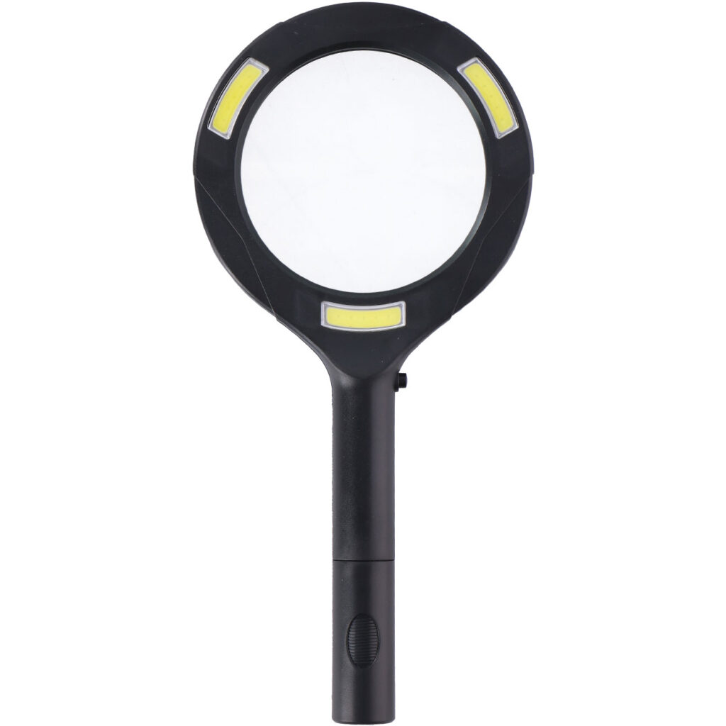 Handlupe mit LED-Beleuchtung, 250 Lumen Handlupe mit LED-Beleuchtung, 250 Lumen