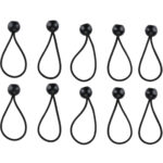 Gummispanner mit Kugel, 10 Stück, 14 cm