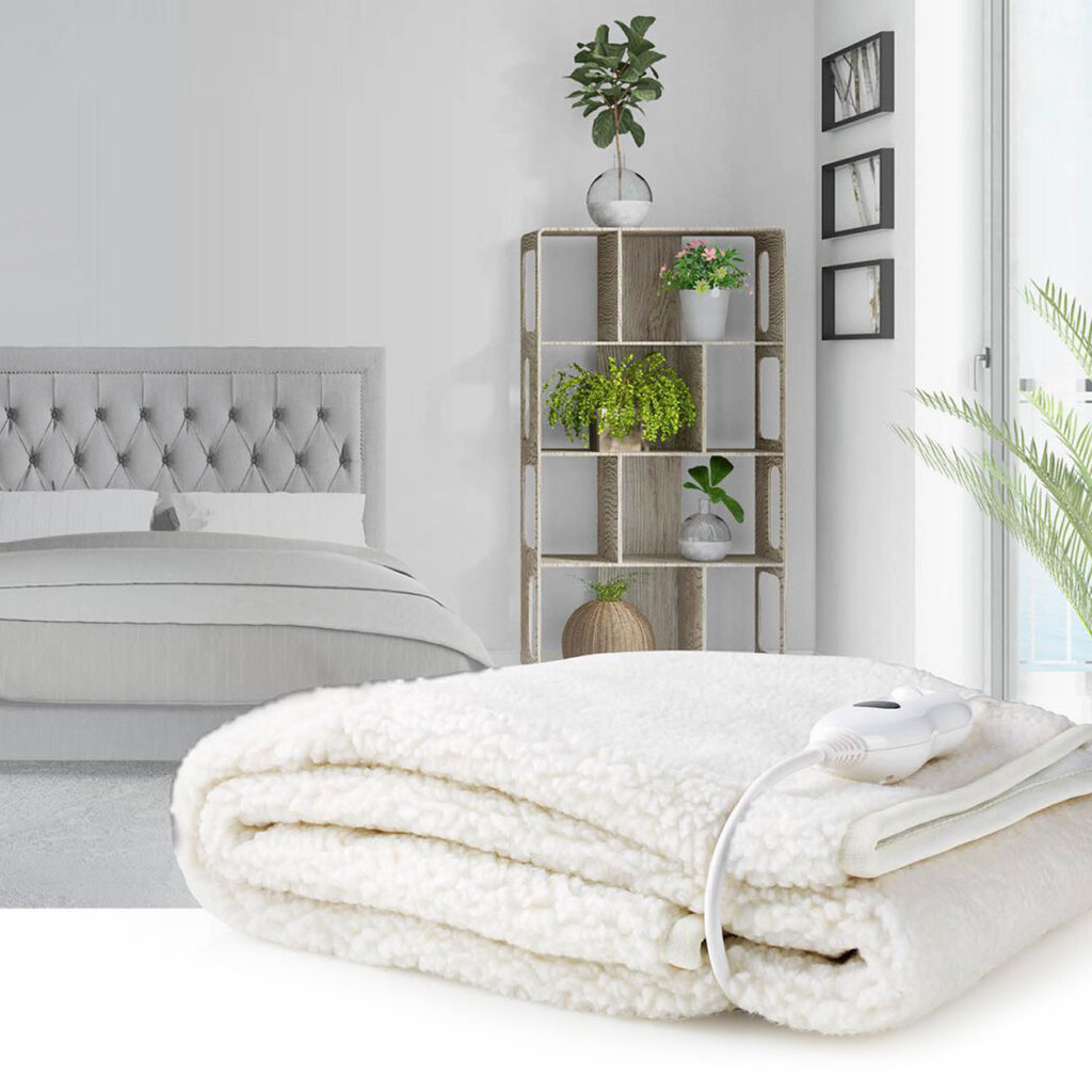 Wärmeunterbett, elektrische Heizdecke 150 x 80 cm