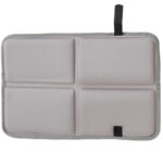 Thermositzkissen, wasserabweisend und faltbar 38 x 28 cm, grau