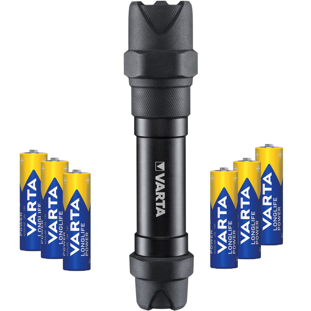 Varta LED-Taschenlampe, Indestructible, F30 Pro, 650lm, inkl. Batterien