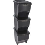 Abfalltrenner, 3tlg.