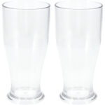2er-Set Biergläser aus Kunststoff, 520 ml