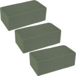 3er-Set Blumensteckschaum, 20 x 10 x 7 cm